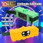 6400mAh Battery for iRobot Roomba 500 630 780 510 530 580 655 650 760 790 5.5Ah