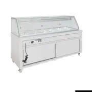 Thermaster Wet and Dry Bain Marie Display 6x1/1 GN Pans - Hot Bain Marie (PG...