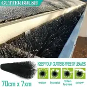Gutter Brush Guard Roof Leaf Leaf Heavy Duty Twigs Filter Garden Home 70x7cm AU