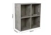 HUFF 4 Cube Bookshelf