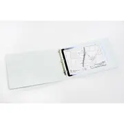 Marbig Clearview Insert 3 D-Ring 50mm A3 Binder File Organiser Landscape White