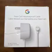 Google Nest Cam Weatherproof Cable 33 Feet/10 Meters