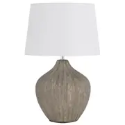 Borneo Table Lamp Bronze White | Telbix Lighting