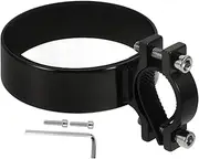 Aluminum Alloy Bicycle Handlebar Cup Holder Versatile Beverage Holder for Coffee Drinks and Water Bottles Easy Installation with Wrench Secure Fit for Road Bikes Scooters and Atvs