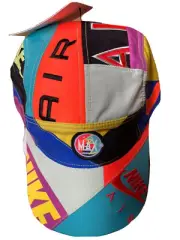 Nike x atmos AW84 Hat Cap Racer Blue/Black/FlashCrimson CI1397-416 One Size New