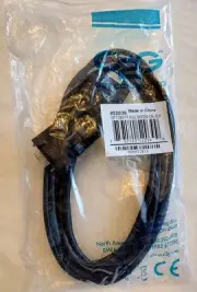 DB9 RS232 Serial Cable Female to Female Null Modem Cable