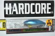 yo zuri duel hardcore xx crank 3+ plus 2 3/4" 3/4oz f1102-hs blue back silver