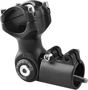Azarxis Bike Stem Adjustable 0-90 Degree 25.4 31.8mm Bicycle Handlebar Stem 60 80 93 100mm for Mountain Bike Road Bike BMX MTB