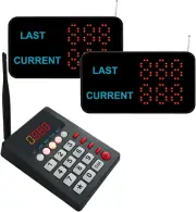 Take a Number System Wireless Calling System Restaurant Pager System Queue Manag