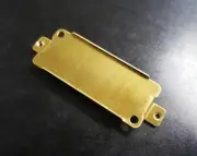 Mini Humbucker/Firebird Baseplate - No Holes - Brass - 3mm Mounting Screw