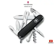 Victorinox Swiss Army Knife 91mm Climber Black Pocket Tools 1.3703.3