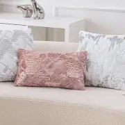 Quality Velvet Cushions Case Pillow Cover with Luxurious Sequins Detailin Design