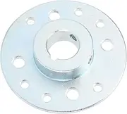 Phefop Go Kart Sprocket Hub, 1 Inch Bore Rear Sprocket Brake Hub Adapter with 1. 4 Inch Keyway for Predator Go Kart Dunes Buggies