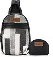 [Montana West] Wrangler Sling Bags for Women Small Backpack for Women Convertible Travel Purse
