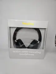 Active Noise Canceling Bluetooth Wireless Over Ear Headphones - heyday Black
