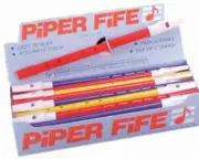 24 x TROPHY - 2 Colour Piper Fife, 11.5" long, Key of C, Educational, School