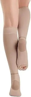 SKYFOXE T.e.d. Anti Embolism Knee High Thigh High Stockings for Women Men,15-20 mmHg Compression TED Hose,TED Socks with Inspect Toe Hole