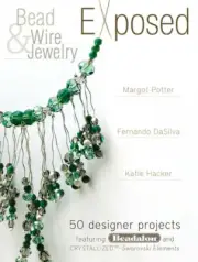 BEAD & WIRE JEWELRY EXPOSED-Glass Beaded Jewelry Craft Idea Book-Necklace