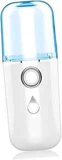 Ipetboom Rechargeable Face Steamer Face Facial Steamer Portable Humidifier Handheld Beauty Instrument Nano Spray Random Style