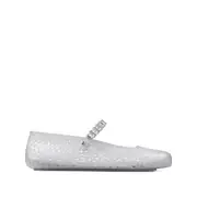 [Jimmy Choo] Jimmy Choo-Ballerine Argento-Donna 40 IT