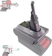 [EID] Battery Adapter for Dyson V7 & V8, for Einhell 18 V Lithium Battery Converted to for Dyson V7/V8 Series Vacuum Cleaner Animal Absolute Fluffy Hepa Wireless Stick