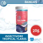 Bioscape Insectivore Tropical Fish Flake Food 20g (INS01)