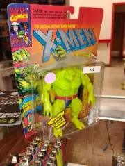 1994 Marvel Comics X-Men Ch’od Poseable Action Figure Double Arm Hurling Action
