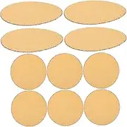 Self Adhesive Sandpaper Discs 60 Grit 6 Inch 10 Pack Versatile Sander Attachment