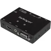 StarTech.com Audio/Video Switchbox - Cable - TAA Compliant - 1920 x 1200 - WUXGA - 2 Input Device - 1 Display - Projector - 1 x