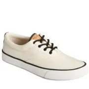 Sperry Men's Striper II CVO Slub Linen Sneaker Size 9