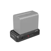 SmallRig NP-F Battery Adapter Mount Plate Kit with NP-FZ100 Dummy Battery Power Cable