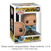 Black Adam (2022) Black Adam Pop! Vinyl Chase Ships 1 in 6