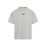[Fear Of God Essentials] Fear Of God Essentials-Heather Stone Grey Cotton Vintage Fit T-Shirt-Uomo XL STAND