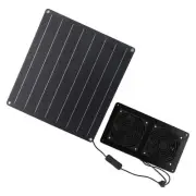 Solar Exhaust Fan Kit 12V 20W Solar Panel Fan With Switch Control For