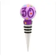 Top Shelf “30ish” Wine Stopper - Birthday Gift - NEW - Birthday Pink - NEW