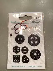 Xcut Mini Dies BUTTONS 7 Piece NEW