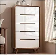 Modern 5 Drawer Dresser for Bedroom, Dressers & Chest of Drawers with Hidden Handle Storage Organizer Dresser for Closet, Entryway, Living Room (Size : 5 Draws)