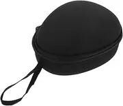 BESPORTBLE Eva Fishing Reel Bag Teardrop Shape Capacity Shockproof Storage Case for Fishing Tackle and Accessories Adaptable Configuration for Enhanced Efficiency Black