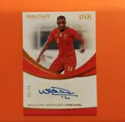 2018 IMMACULATE SOCCER WILLIAM CARVALHO AUTO 5/50