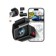 REDTIGER A4 Dash Camera Front and Rear 4k Dash Cam Drive Recorder WiFi GPS Car