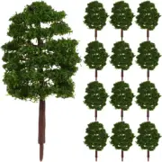 20 Pcs Simulation Tree Model Railways Trees Miniatures Toy Landscape
