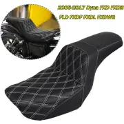 Driver Passenger Seat Fit For Harley Dyna Street Bob FXDB Super Glide 2006-2017