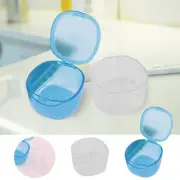 Denture Bath Case No Leak Denture Case Retainer Cleaning Box Mouth Guard New