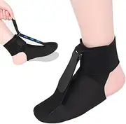 Plantar Fasciitis Night Splint Sock: for Foot Support, Sleep & Recovery - Right or Left Foot for Achilles Tendonitis Drop Foot，Supportive Foot Brace for Pain Relief, Stretching Boot for Sleep and Recovery (M)
