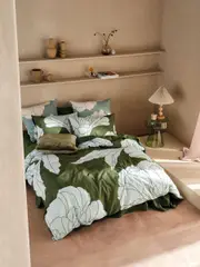 LINEN HOUSE LITA MOSS QUILT COVER SET