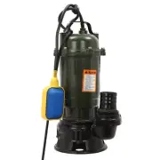 0.5HP/0.7HP Sewage/Effluent Grinder Pump,Submersible Basement Sewer Pump Sump...