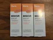 Lot of 3 Hero Rescue Balm + Dark Spot Retouch Color Correcting Cream Apricot