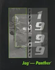 1999 ARCTIC CAT SNOWMOBILE JAG & PANTHER SERVICE MANUAL 2255-935 (842)
