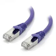 Alogic 1M Purple 10Gbe Shielded Cat6A Lszh Network Cable C6A-01-Purple-Sh