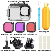 for Your DJI Osmo Action 5 Pro Underwater with Durable Waterproof Case Filters
